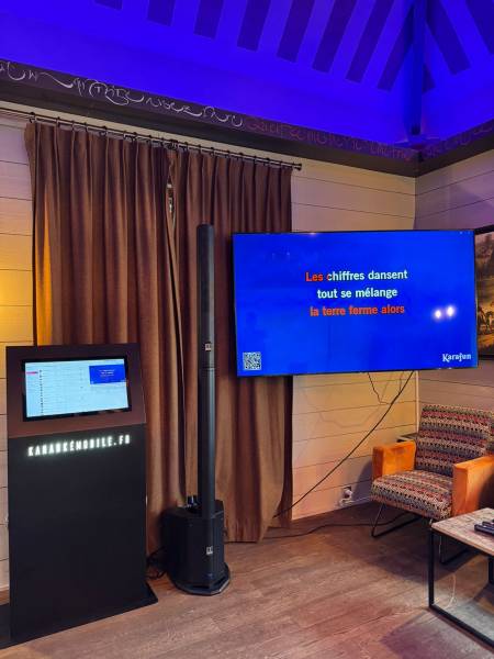 Location de matériel de karaoké pour évènements professionnels en Ile de France 