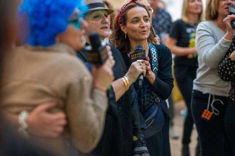 Photo d'un enterrement de vie de jeune fille à Toulon